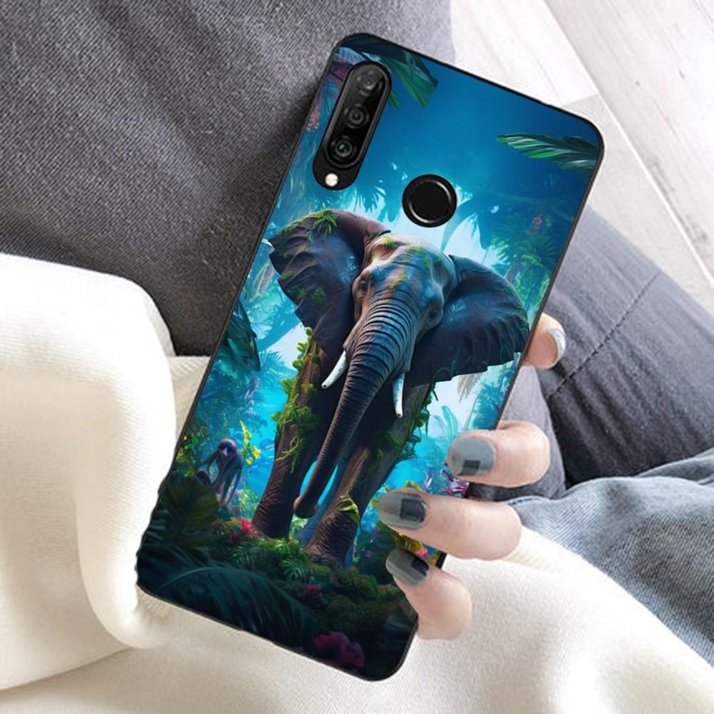 Elephant Phone Case For Huawei Honor 10 Lite 9 20 7A 9X 30 50 60 70 Pro Plus Soft Silicone Cover