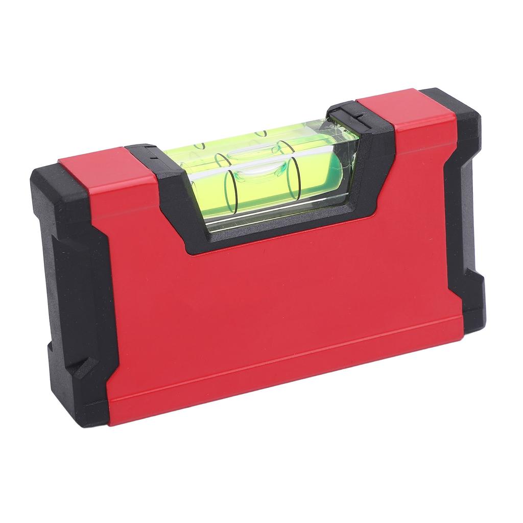 Small Bubble Level 0.5mm High Accuracy Aluminum Alloy Magnetic Leveling Ruler for Measuring Layout