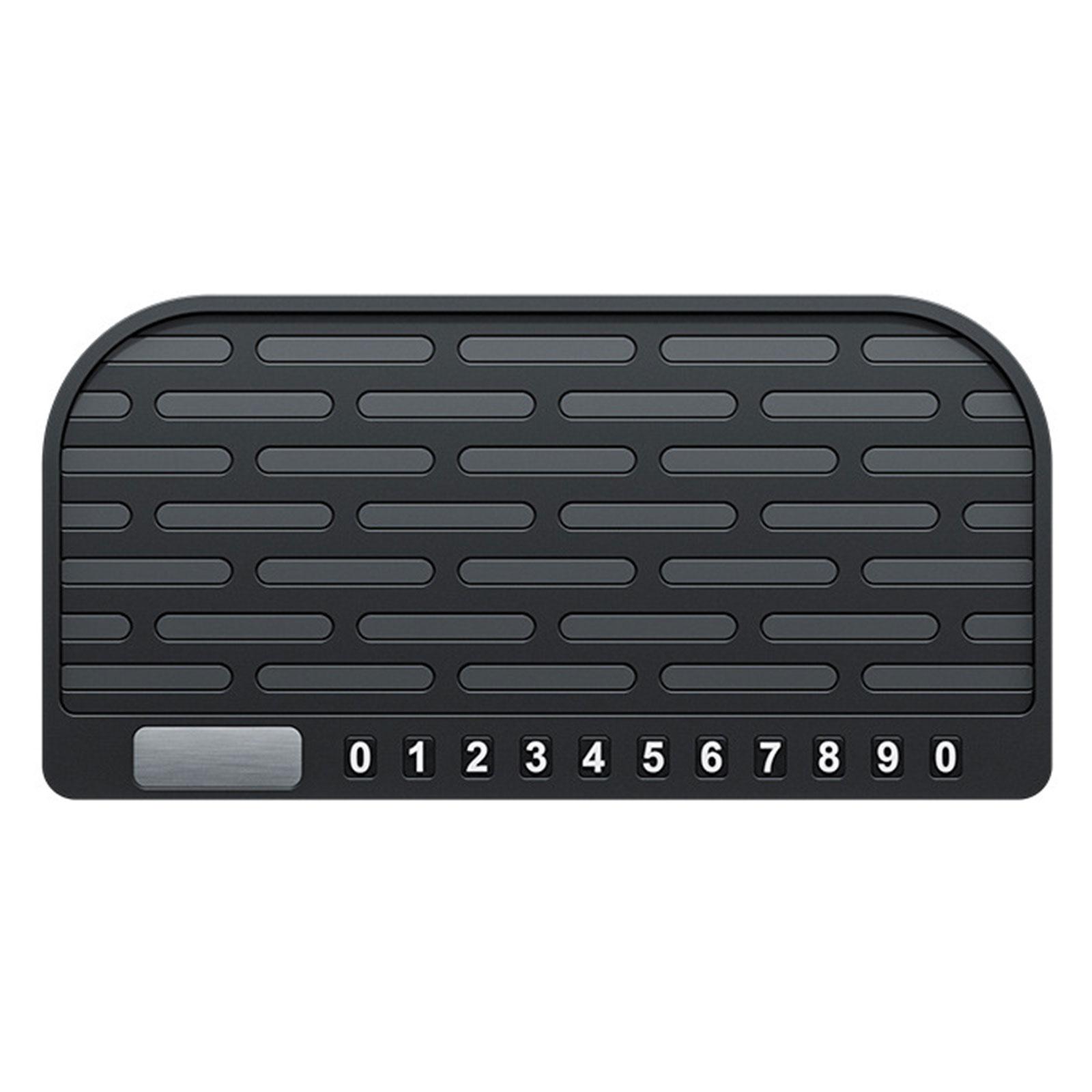 

Автомобильный противоскользящий коврик для приборной панели, украшение интерьера, липкий держатель для телефона, органайзер для хранения в автомобиле чёрный