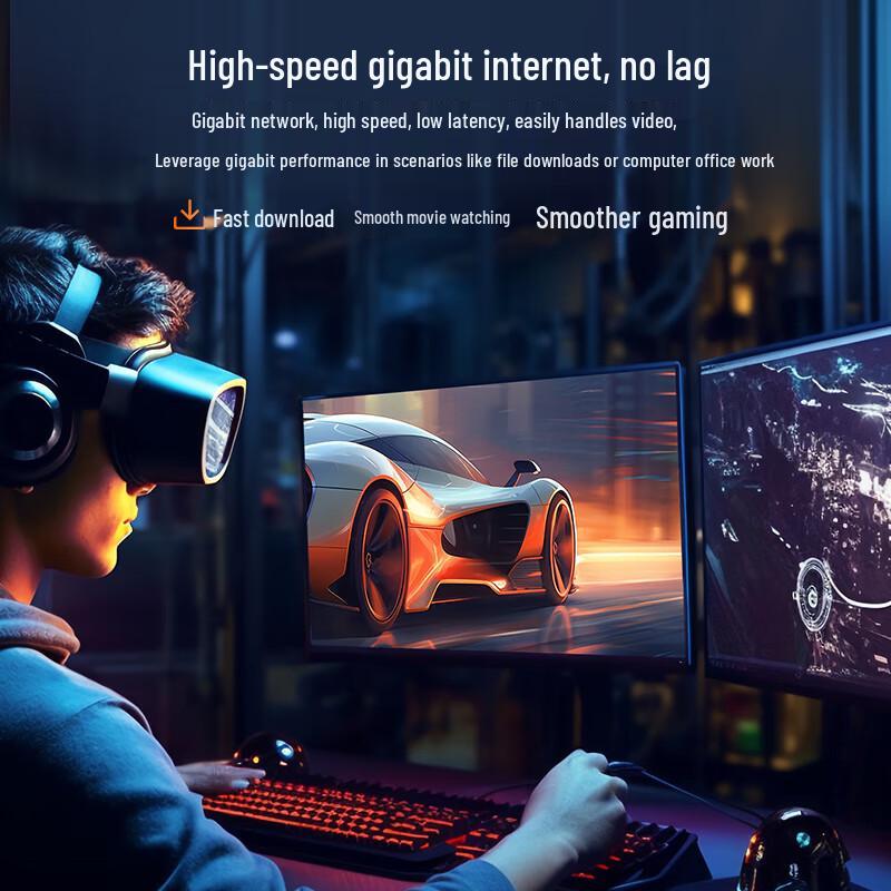 CHOSEAL CAT6 UTP Pure Copper Ethernet Cable