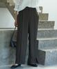 Beautiful Tweed Wide Pants Brown M