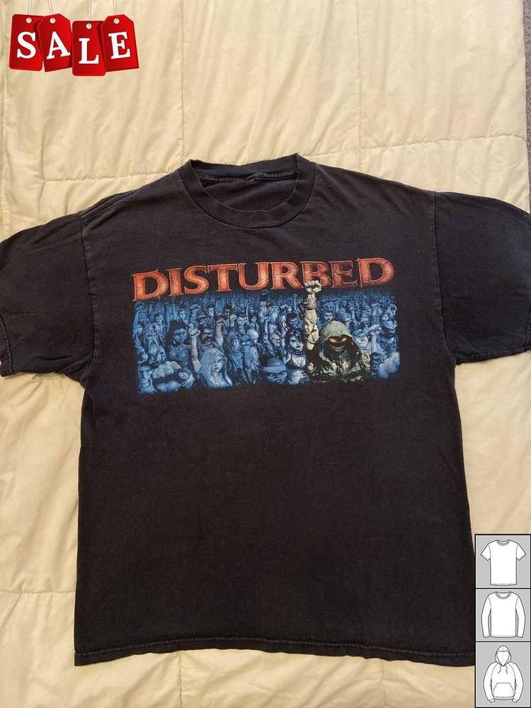 New Rare Disturbed Band Gift For Fans Black All Size TShirt  WE728 Unisex T-Shirt XXXXL