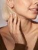 Skagen Women's ESSENTIAL WAVES Gold-Tone Stainless Steel Stud Earrings, SKJ1782710