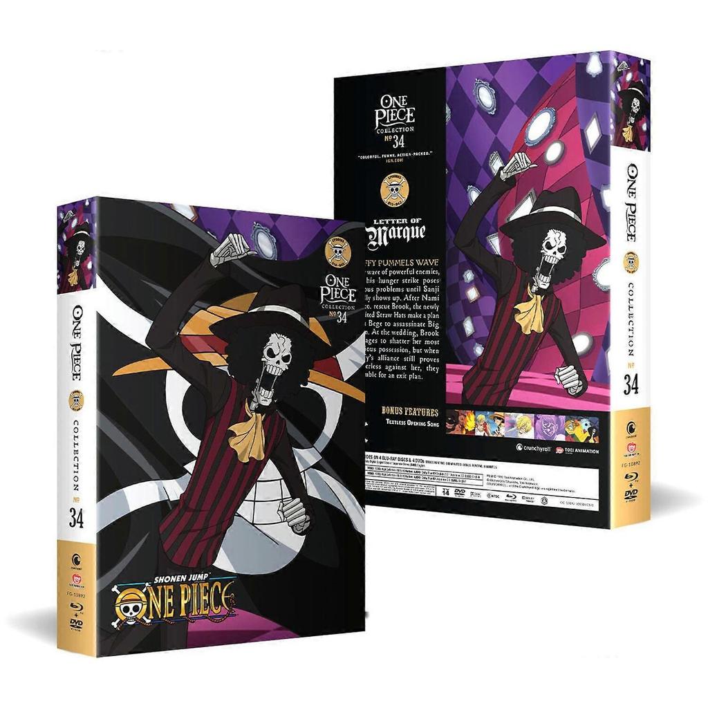 One Piece: Collection 34  [Blu-Ray Region A: USA] With DVD USA import