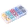 100Pcs Electrical Wire Terminal Male Female Many Colours Plug in Type Cold Pressed Terminal
