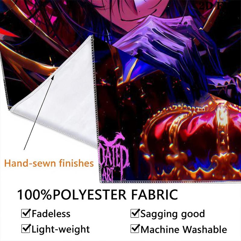 Code Geass Wall Tapestry Aesthetic Wall Hanging Printed Fabric Blanket Decorative Tapestries for Bedroom Living Room Home Decor