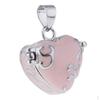 Heart Shape Keepsake Memorial Urn Ash Human Pet Cremation Pendant Casket