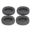 2 Pairs Replacement Earpads Cushions Fit for W800BT Free Noise Cancelling Headphone Protein Leather Ear Pads Muffs Gray