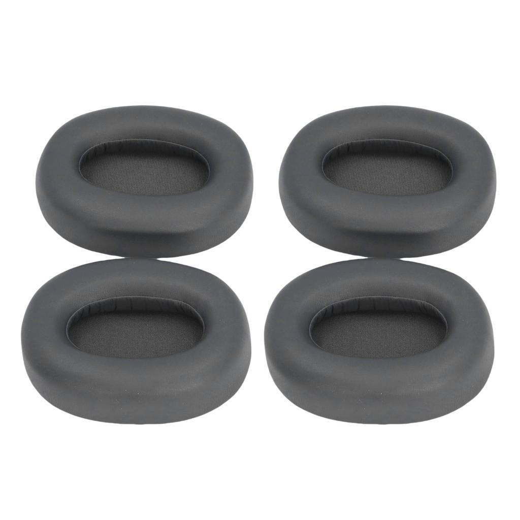 2 Pairs Replacement Earpads Cushions Fit for W800BT Free Noise Cancelling Headphone Protein Leather Ear Pads Muffs Gray