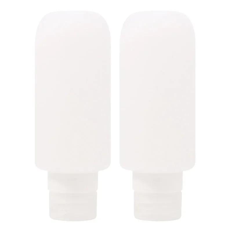 200ml Silicone Bottle Refillable Bottle Lotion Shower Gel Shampoo Container Empty Bottle Portable Travel Accessories Wholesale