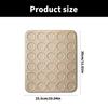 Effizientes Antihaft-Macaron-Blech Professionelle Macaron-Keksformen mit 30 Mulden Tragbare Backformen für einfaches Backen