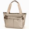 Labagagerie Monogram Square Nylon Tote B004603 Wine (58)