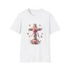 Floral Cross T-Shirt, Comfortable Tee for Faith, Spring Fashion, Gift for Her,