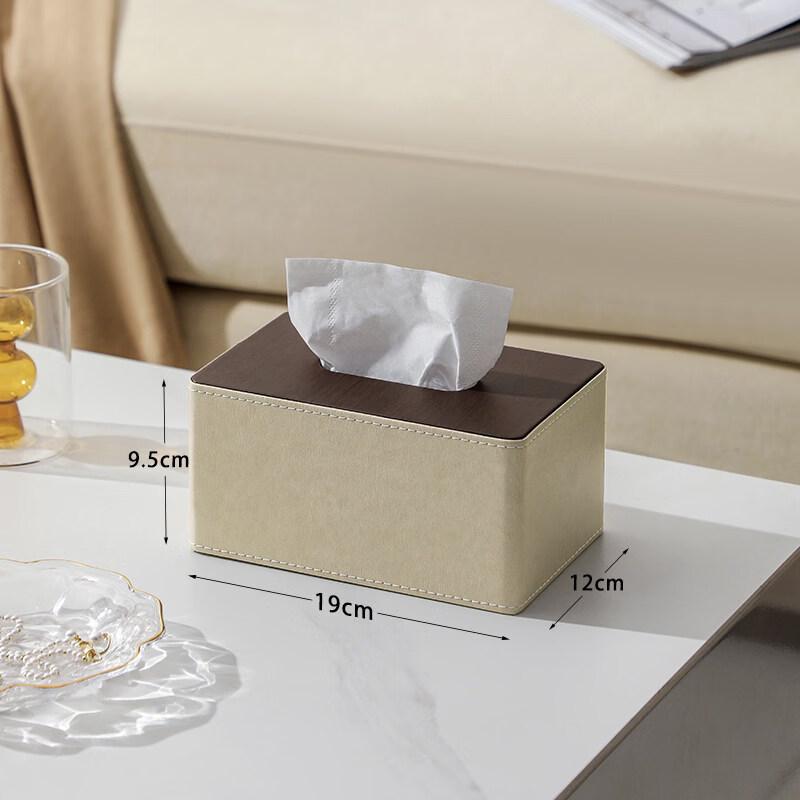 Handun Black Walnut Grain Tissue Box