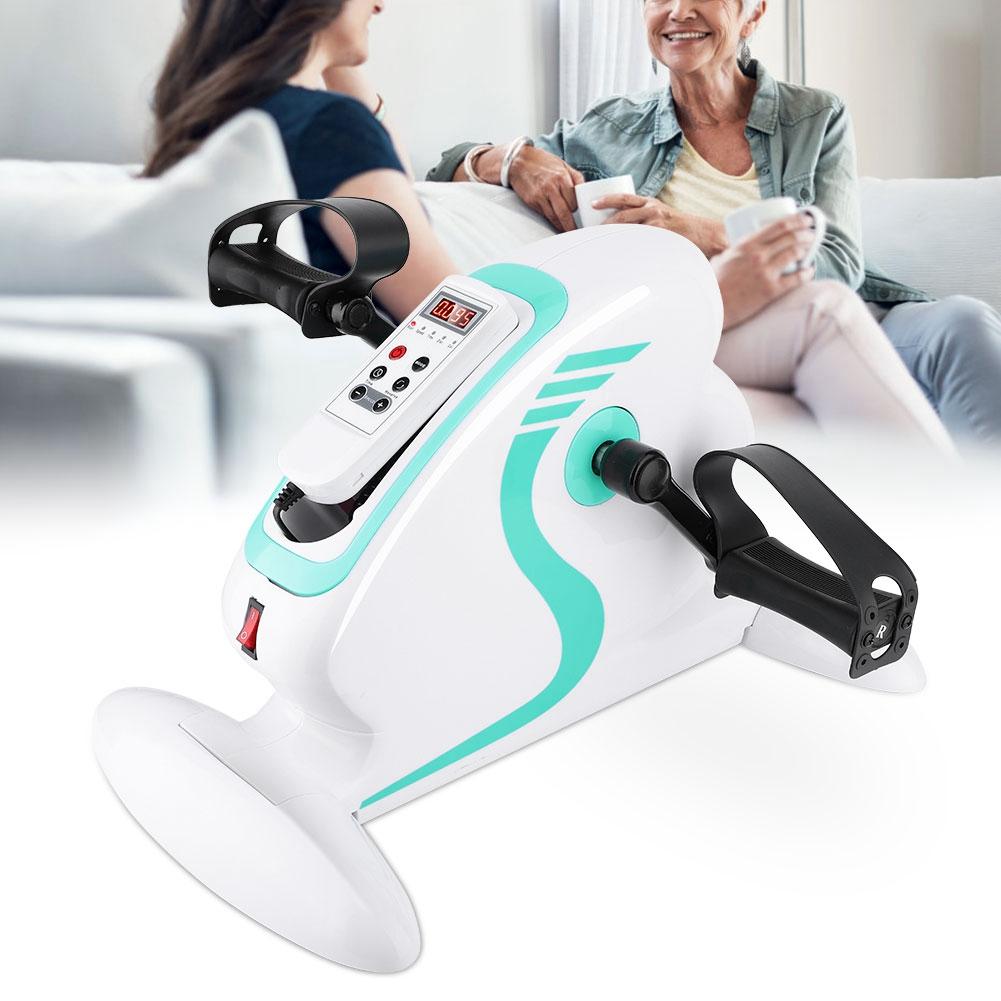 110V Fitness Motorized Electric Mini Exercise Bike Foot Pedal Trainer Exerciser US