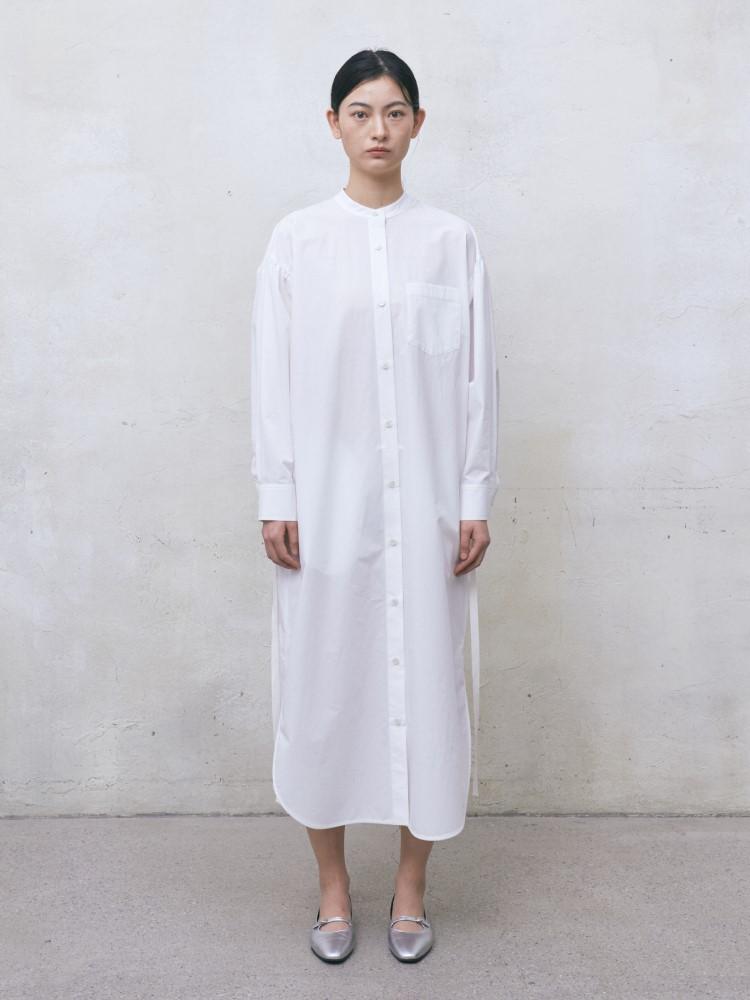 COTE28-1 Cotton Shirt Dress