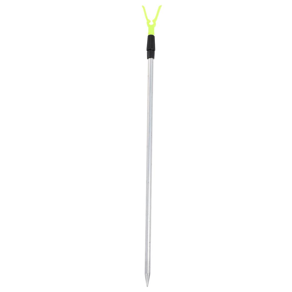 Fishing Rod Bracket Stretchable Aluminum Portable Fish Pole Ground Holder for Bank Fishing