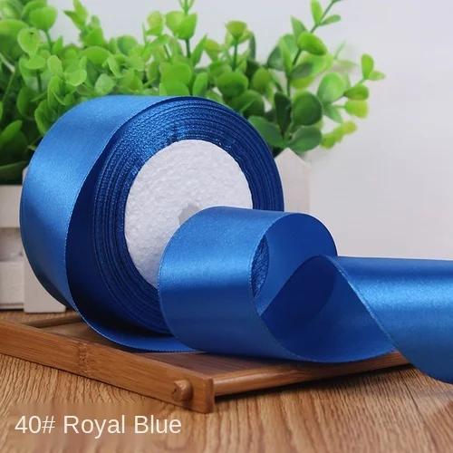 25Yards/Roll 6mm 10mm 15mm 20mm 25mm 40mm 50mm Silk Satin Ribbons for Gift Packing Christmas Party Decoration Fabric Crafts DIY