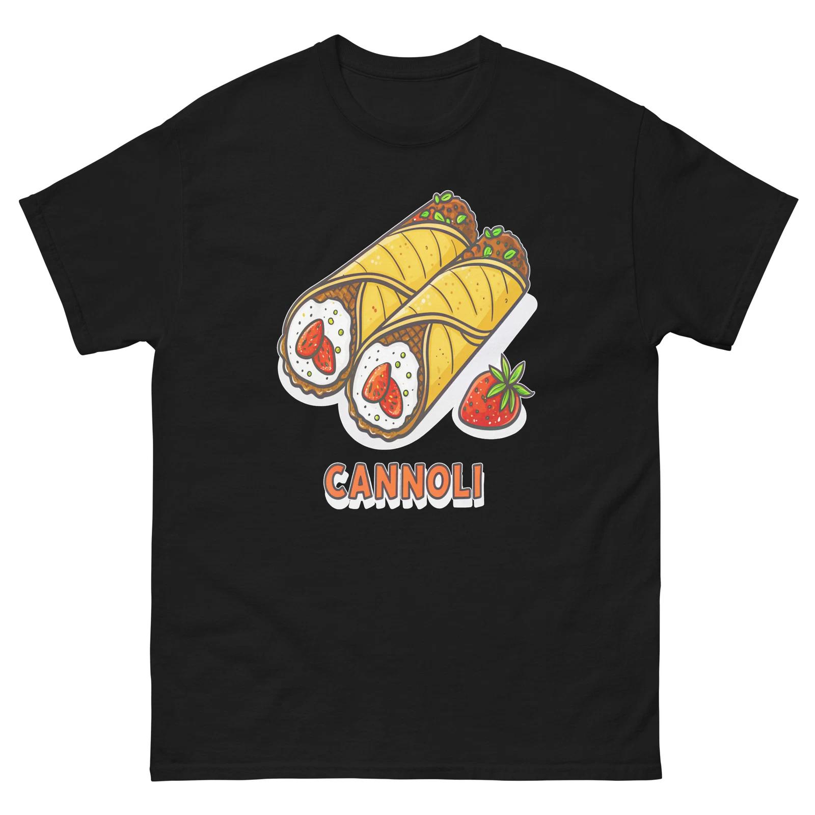 

Cannoli Delicious Food Holiday Eating T-Shirt 4XL