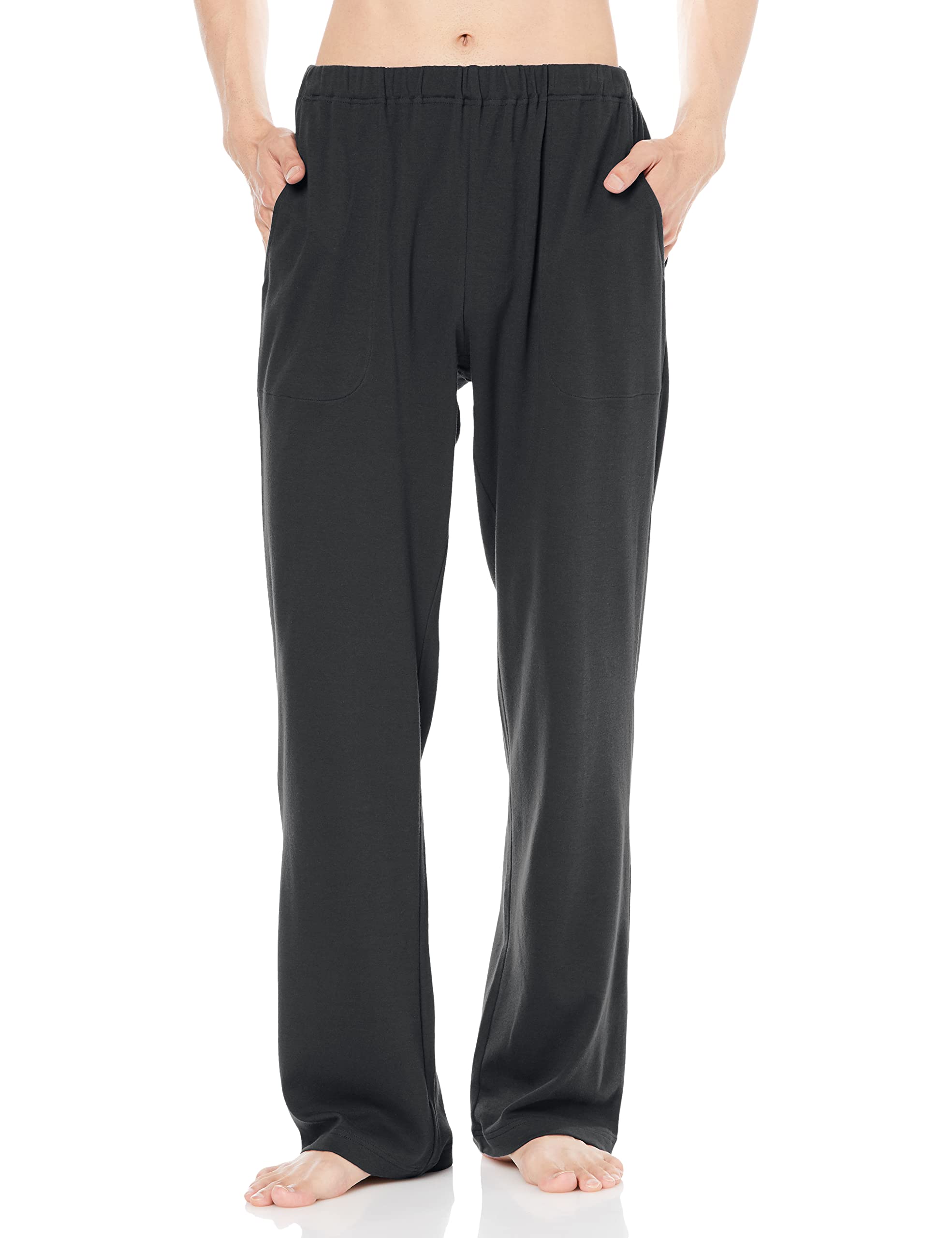 

Домашняя одежда CI Comme CA Comme Расслабленные и удобные дома хлопковые домашние брюки для M [Gunze] (Как Его) 100% мужчины, черный,