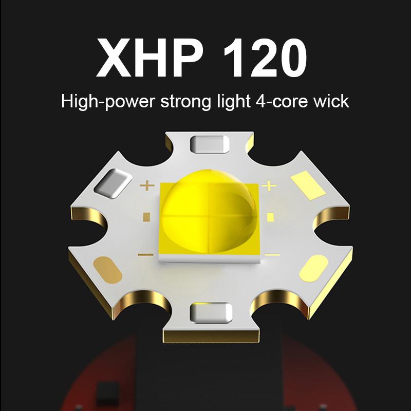 Potápěčská svítilna Super Bright 2200LM Hloubka 400M Svítilna IPX8 Vodotěsná lampa Profesionální potápěčská lucerna Podvodní světlo