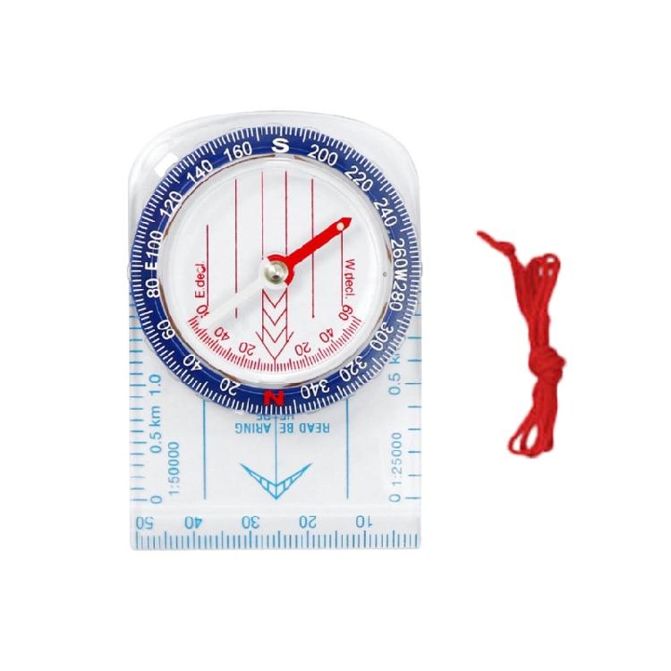 Baseplate Map Compasses with Scale Ruler Accurate Orienteering Compasses for Backpacking, Camping, Survival Navigation