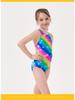 Teen Girls' Professional One-Piece Swimsuit for Swim Training