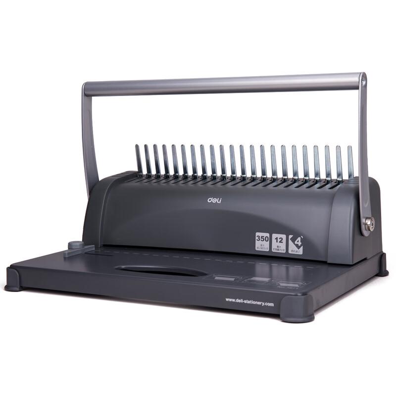 Deli 3871 A4 Manual Comb Binding Machine