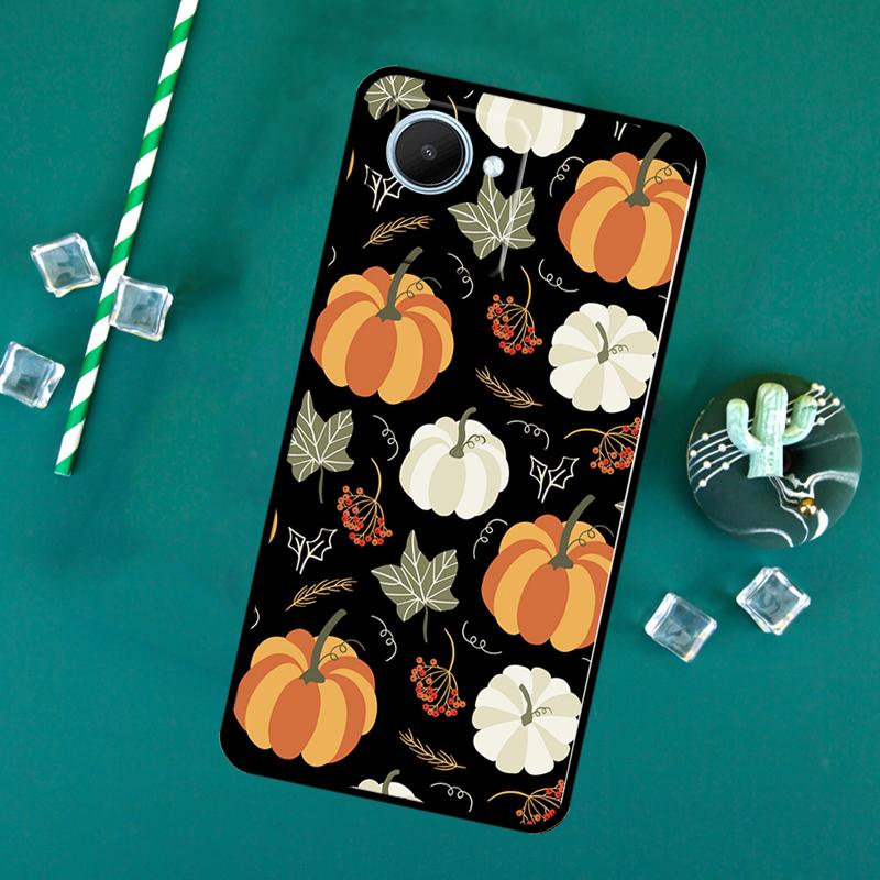 Autumn Pumpkins For Realme 15 Pro GT7 GT6 10 11 12 13 14 Pro Plus C55 C71 C67 C63 C61 C53 C35 C65 C75 Case