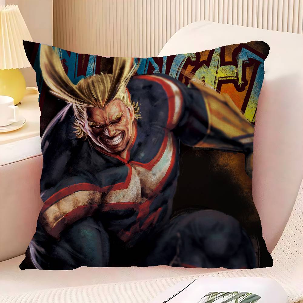 All Might My Hero Academia 45*45cm Cushion Cover Pillow Cover Decor Pillowcase Home Pillowcase For Couch Pillow