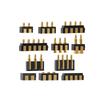 Gold-Plated Male/Female Terminal Connector with Contact Spring Bending Test Pin