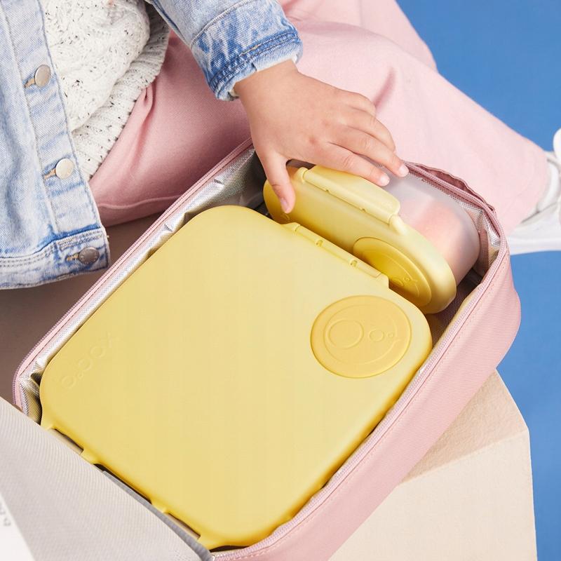 B.Box Lunchbox With Compartments For Children With Lemon Twist Cooling Insert