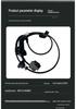 Rear Left ABS Speed Sensor for Toyota Camry (89516-06060)