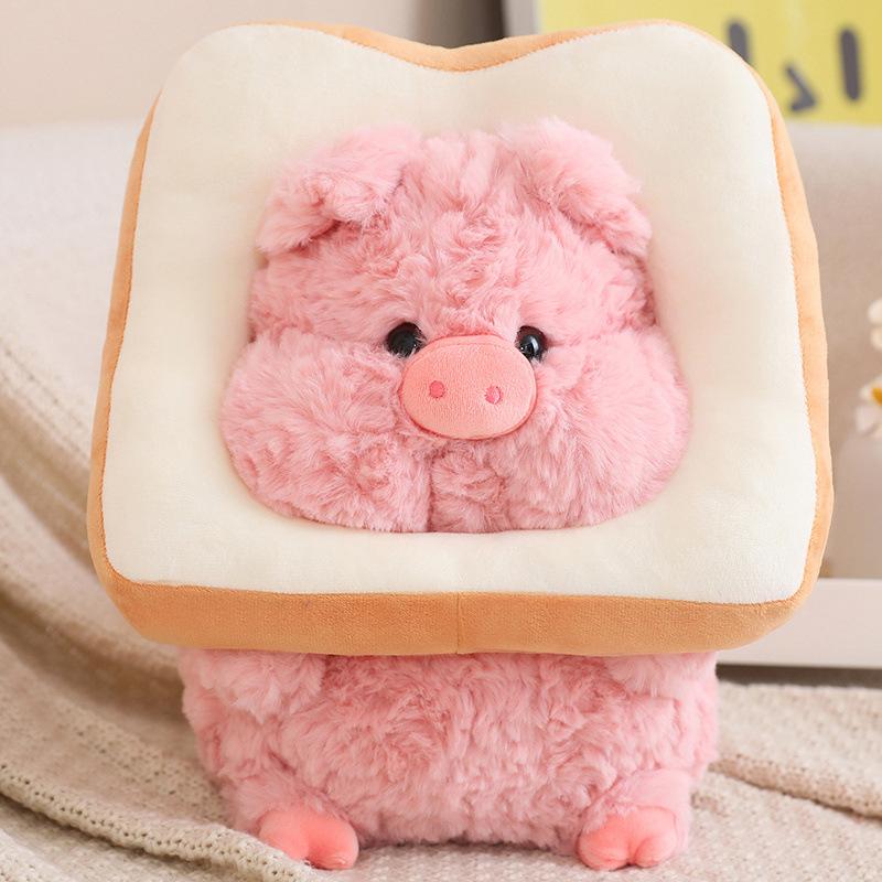 Niedliche weiche Verwandlungs-Schweinpuppe Plüschtier niedliche Schweinepuppe Kinder Schlafberuhigungspuppe