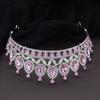 Baroque Wedding Crown Royal Queen Bridal Tiaras Hair Jewelry Pageant Party Birthday Head Accessories Girls Bride Headdress