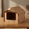 Outdoor Feeding Shelter Sturdy Cat House Safe for Garden