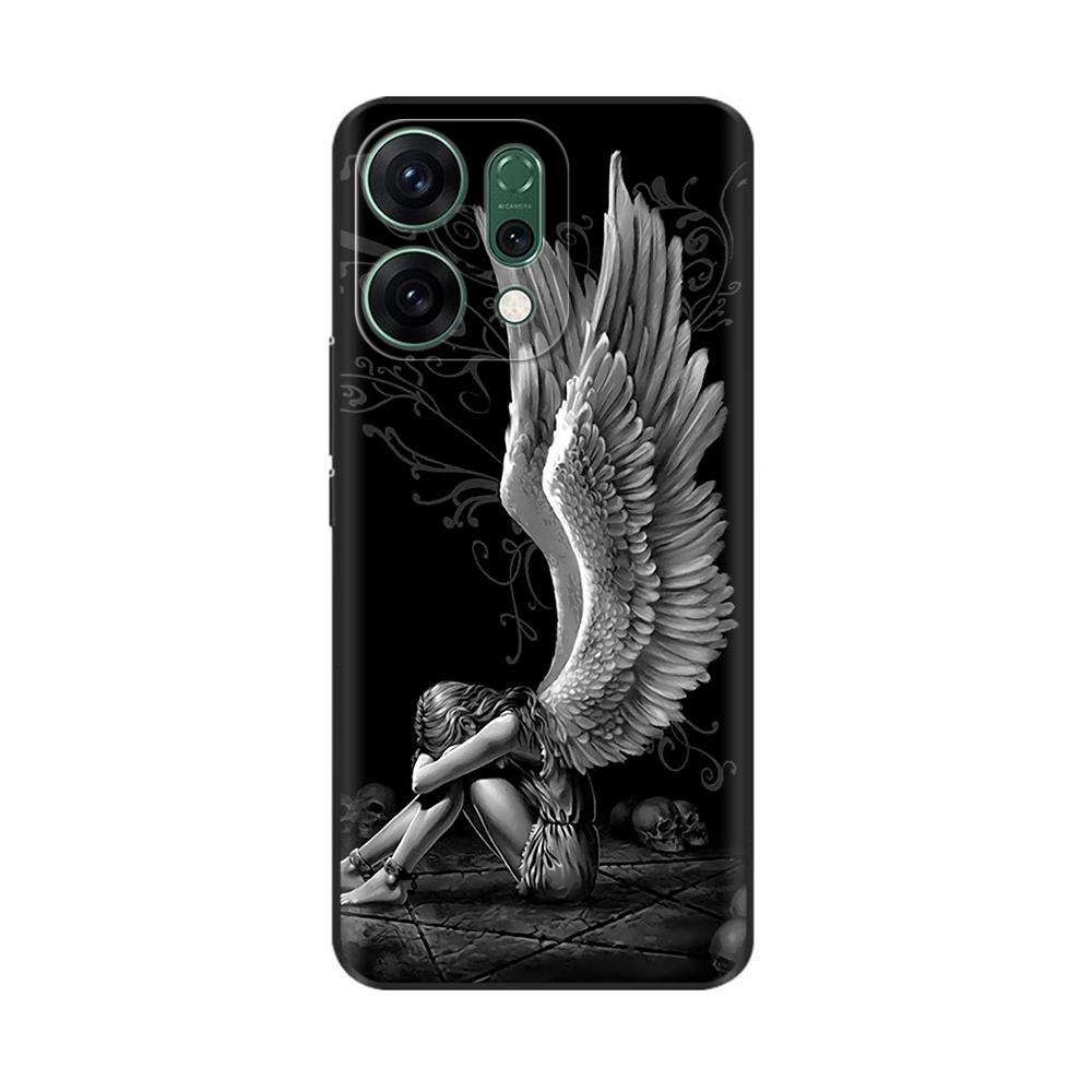 Phone Case For OPPO Reno 14 5G Case Soft TPU Painted Back Cover For OPPO Reno 14F 5G Silicone Phone Cases for Reno14 Pro Fundas