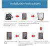 New Universal Pet Screen Door with Entry/Exit Control – Anti-Bite Design for Cats and Dogs