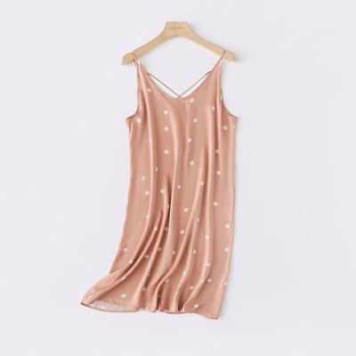 Summer New Ladies Nightdress Camisole Skirt Printed V-neck Sleeveless Skirt Sexy Dress Summer Plus Size Women