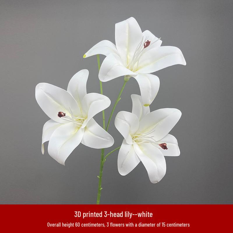 Floral Lily Print Aisle Runner: Wedding & Event Decor
