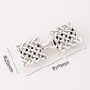 Hollow Metal Clasp for Qipao/Hanfu Collar, Frog Button for Coats & Scarves