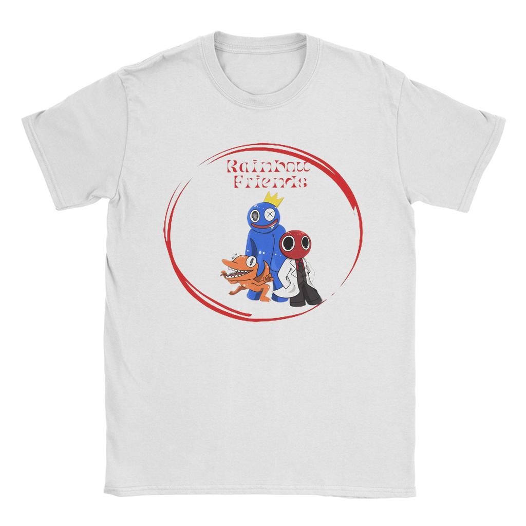 Unisex Garten of Banban Friends Characters T Shirts Pure Cotton Clothing Humorous Short Sleeve O Neck Tees Classic TShirt