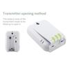 Digital Thermometers with Indoor Outdoor Temperature Wireless Display Digital Hygrometer Thermometers with 2 Remote Sensors