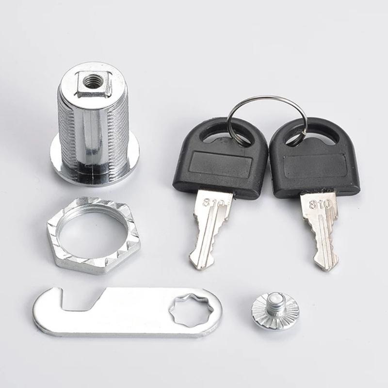 Letter Box Cam Cylinder Locks Zinc Alloy Drawer Locks with 2 Keys Cabinet Lock Security Furniture Locks Multi-size