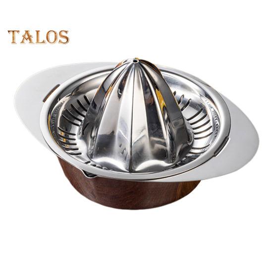 

Ручная соковыжималка для лимона и апельсина, портативный ручной пресс, соковыжималка для цитрусовых из нержавеющей стали для домашней кухни S Round