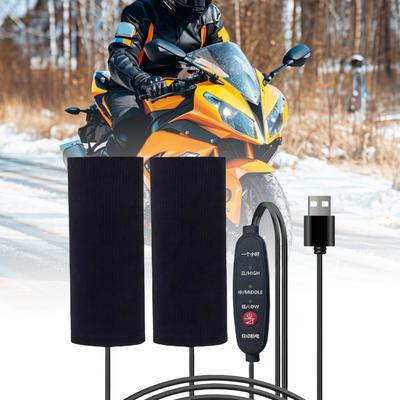 Motorrad-Heizgriffe 3 Temperaturstufen Heizer Schnelle Heizung Motorrad-Lenkerabdeckung Für Fahrten im Freien Während des Pendelns Touren