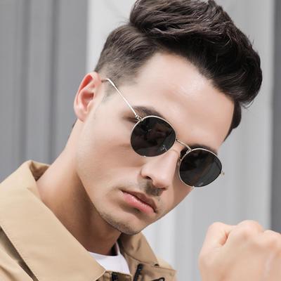 Retro Mode Runde Unisex Sonnenbrille Polarisierte Beschichtung UV400 Sonnenbrille männlichen Brillen Für Männer Frauen 3448