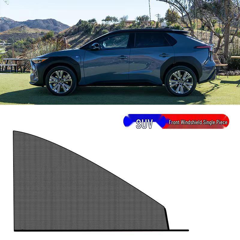 Mosquito-Proof Car Sunshade: Heat-Insulating Window Curtain for Sun Protection & Privacy, Sedan/SUV.