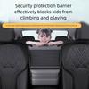 Leather Automotive Storage Pocket with Tissue Holder for Seat Gaps to Securely Hold Phones Drinks and Other Accessories