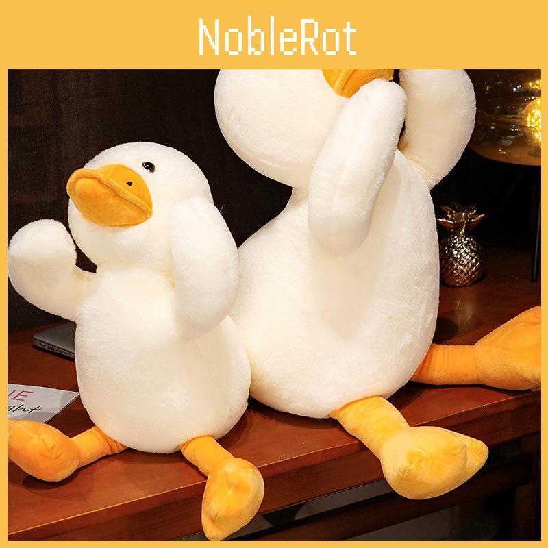 Duck Lying Plush Toy Cartoon Animal Stuffed Doll Decoration Kids Gift Birthday